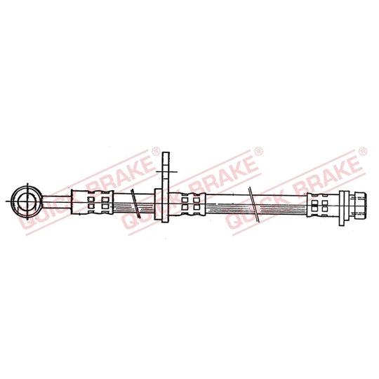 50.996 - Flexible brake pipe 