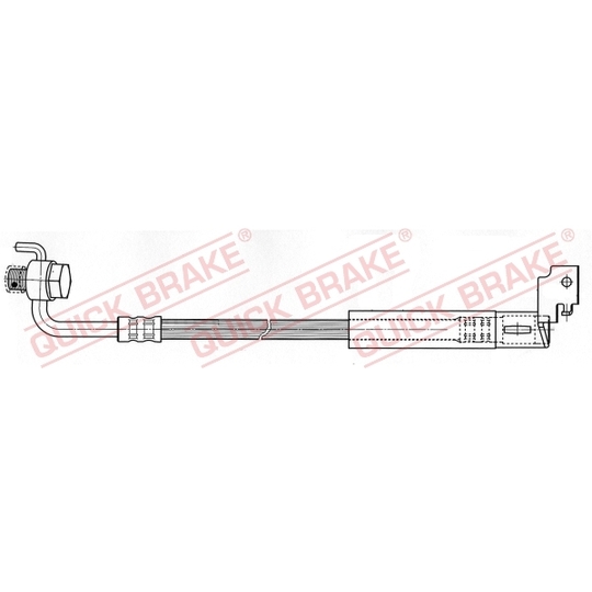 51.302X - Flexible brake pipe 