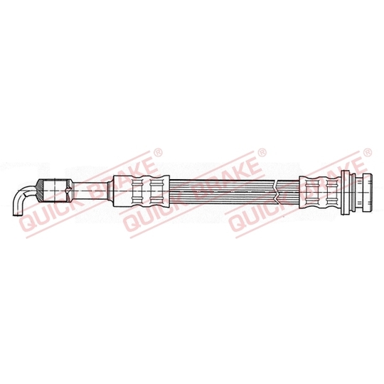 51.010 - Flexible brake pipe 