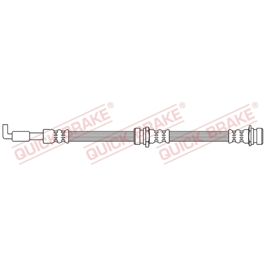 58.811 - Flexible brake pipe 