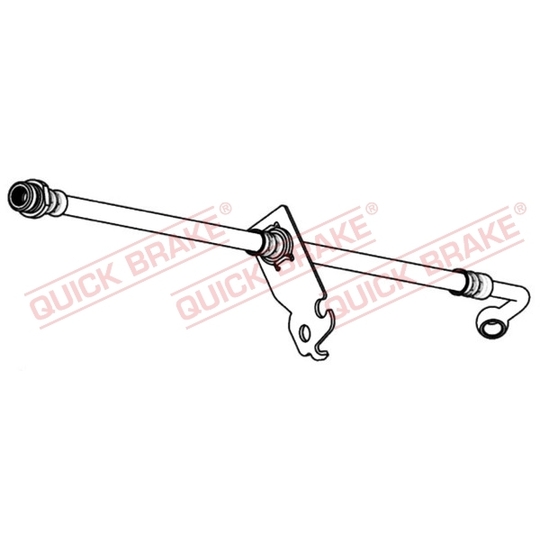 58.805 - Flexible brake pipe 