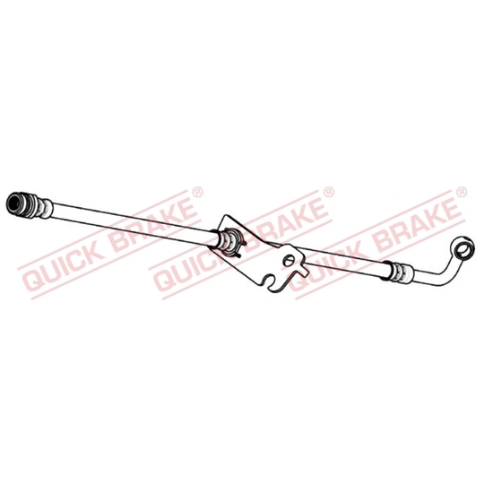 58.810 - Flexible brake pipe 
