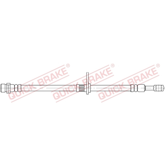 58.851 - Brake Hose 