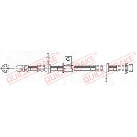 58.905 - Flexible brake pipe 