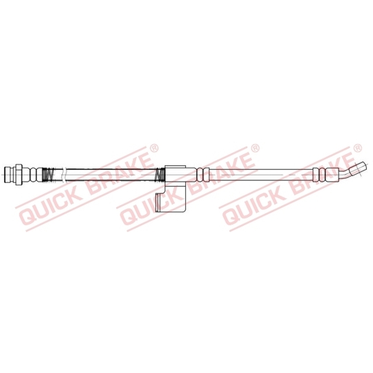 58.884 - Brake Hose 