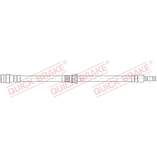 58.898 - Brake Hose 