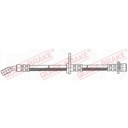 58.906 - Flexible brake pipe 