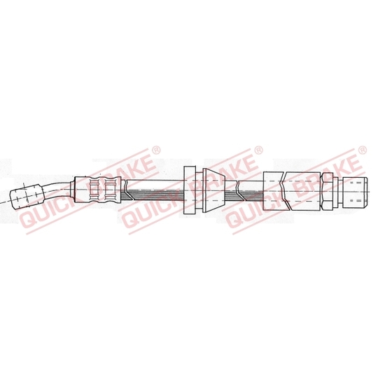 58.918 - Flexible brake pipe 