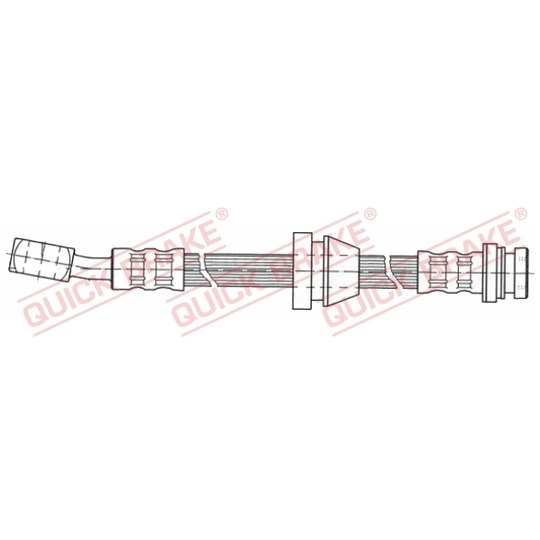 58.919 - Flexible brake pipe 
