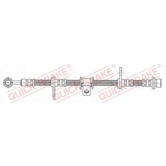 58.920 - Flexible brake pipe 