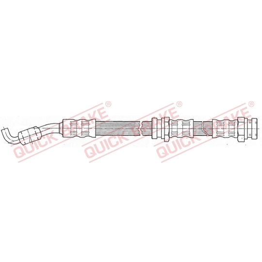 58.948 - Flexible brake pipe 