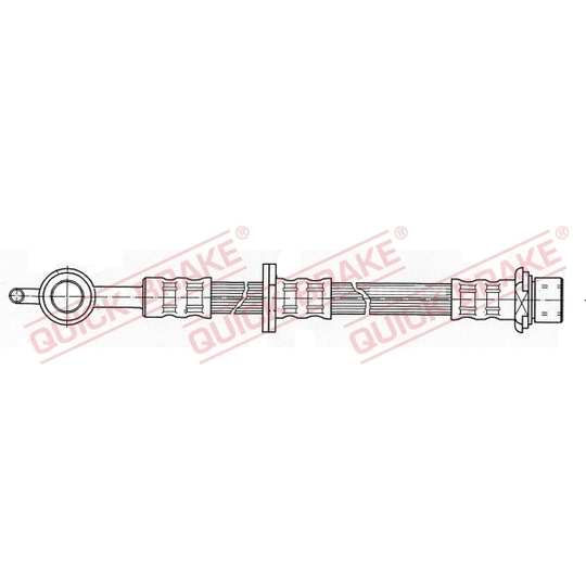 58.965 - Flexible brake pipe 