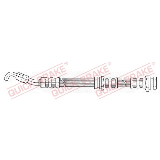 58.950 - Flexible brake pipe 