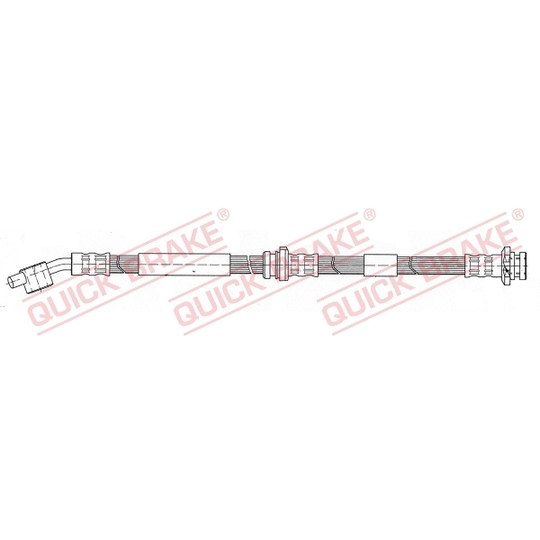 58.979 - Flexible brake pipe 