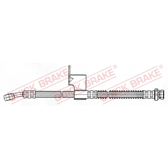 58.957 - Flexible brake pipe 