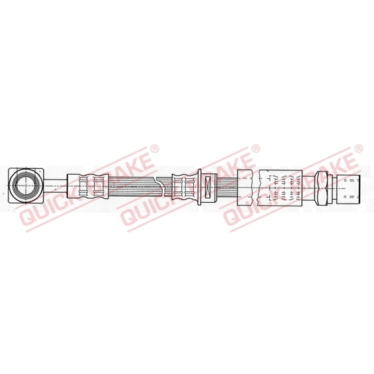 58.949 - Flexible brake pipe 