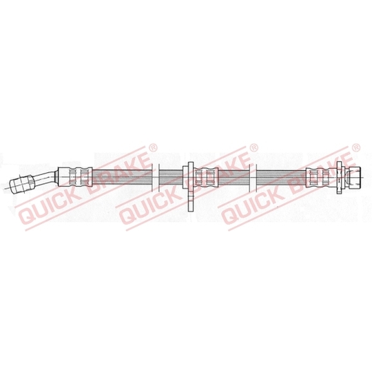 58.994 - Flexible brake pipe 