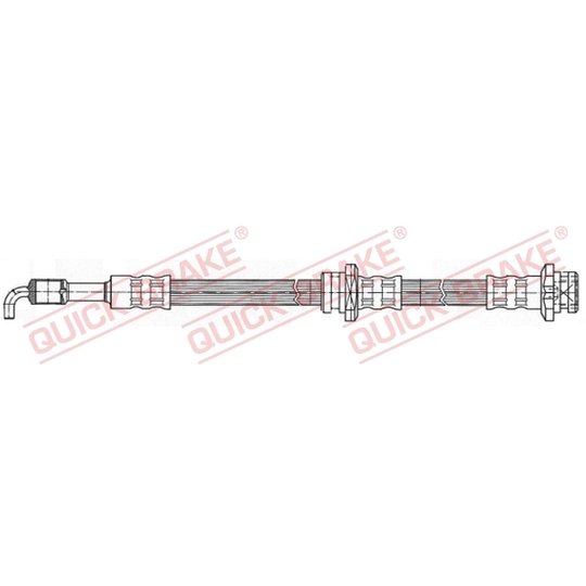 58.991 - Flexible brake pipe 