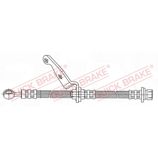 59.900 - Flexible brake pipe 