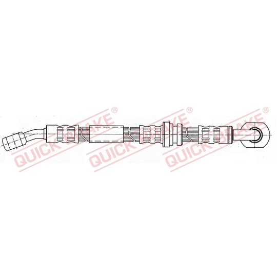 59.940 - Flexible brake pipe 