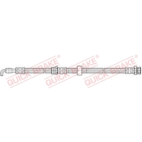 59.945 - Flexible brake pipe 