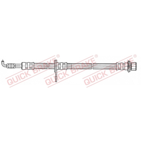 59.961 - Flexible brake pipe 