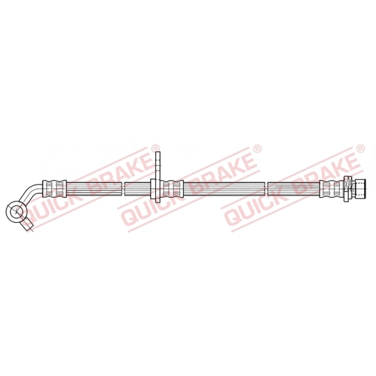 59.973 - Flexible brake pipe 