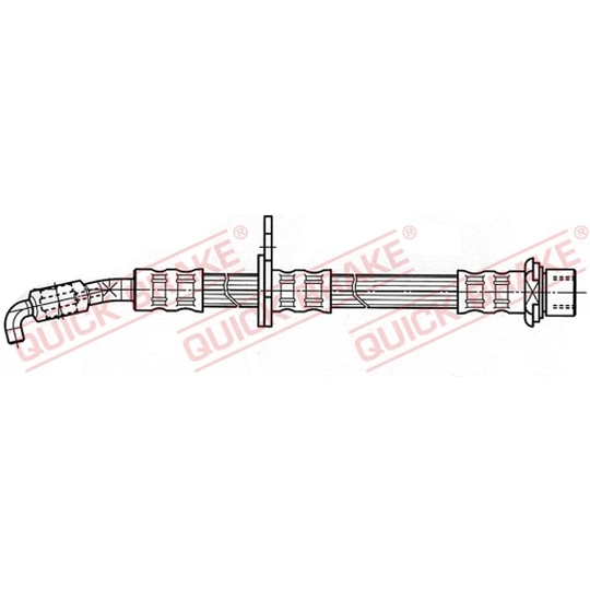 59.955 - Flexible brake pipe 