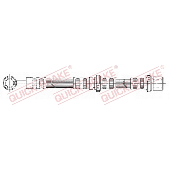 59.950 - Flexible brake pipe 