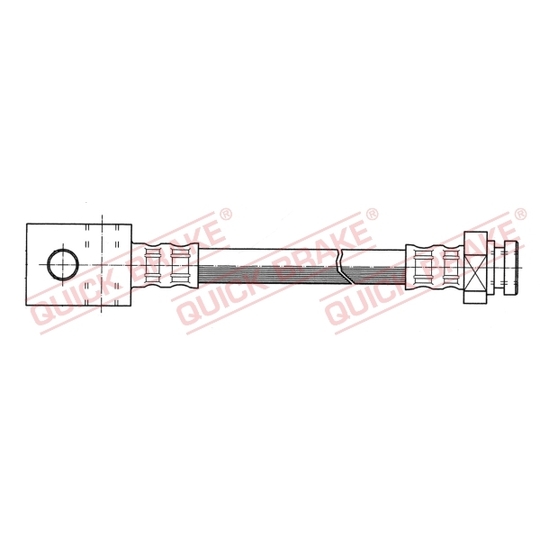 60.003 - Flexible brake pipe 
