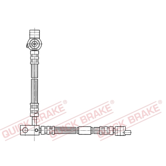 59.994 - Flexible brake pipe 