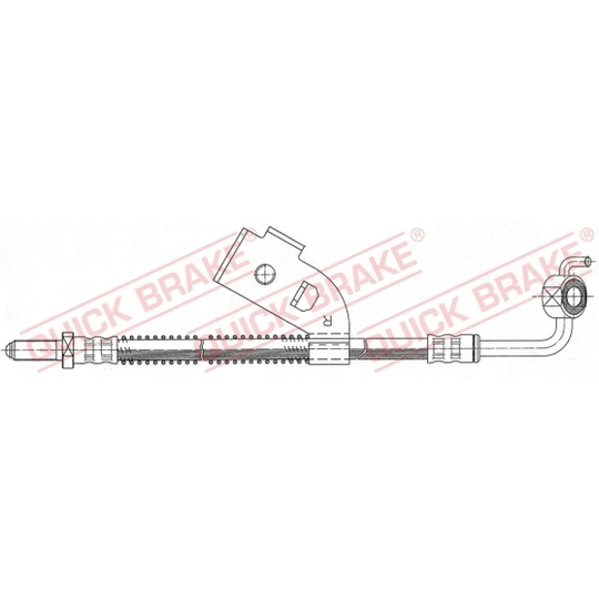 70.902 - Flexible brake pipe 