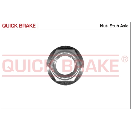 9806 - Wheel hub nut 