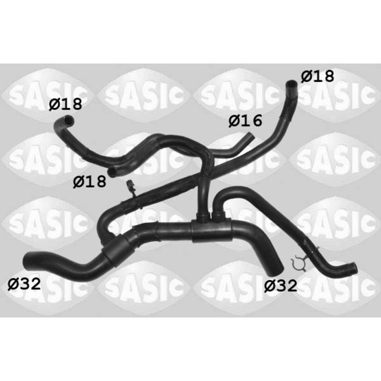 3404416 - Radiator Hose 