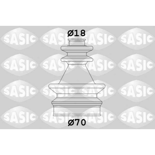 4003407 - Drive axle bellows kit 