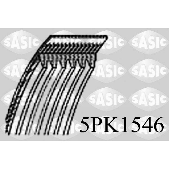 5PK1546 - V-Ribbed Belt 