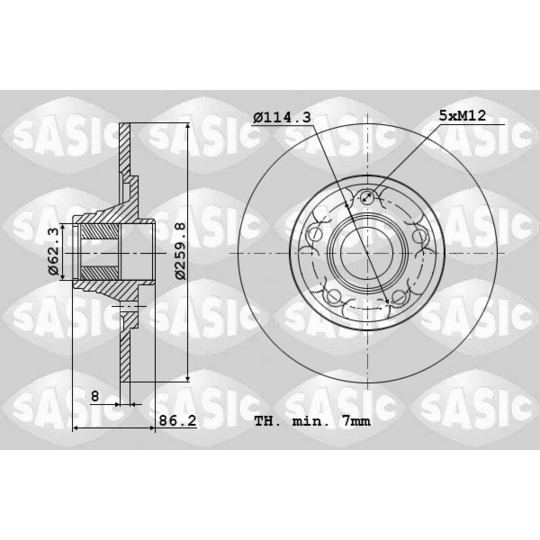 6104035 - Brake Disc 