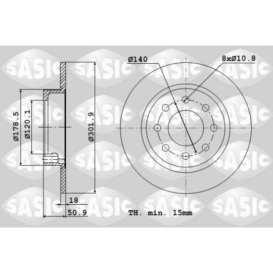 6104033 - Brake Disc 