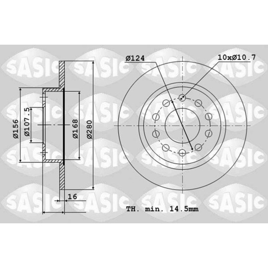 6106144 - Brake Disc 