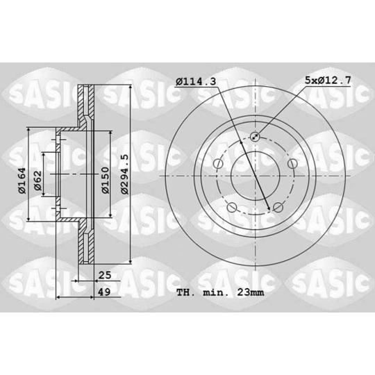 6106263 - Brake Disc 