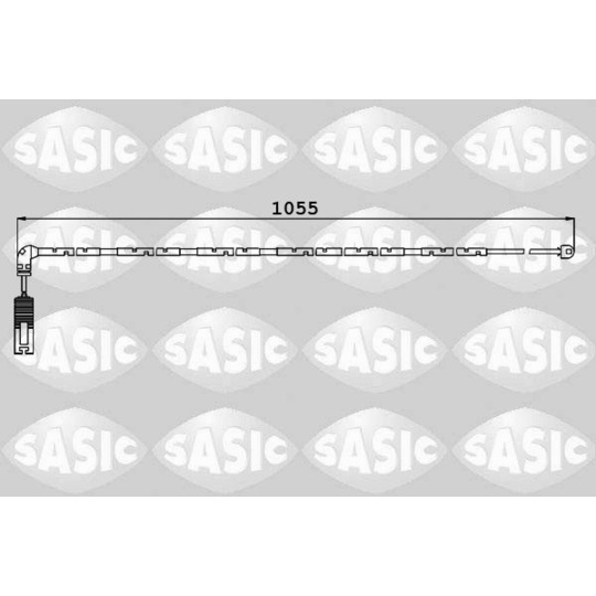 6236013 - Warning Contact, brake pad wear 