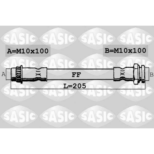 6600066 - Brake Hose 