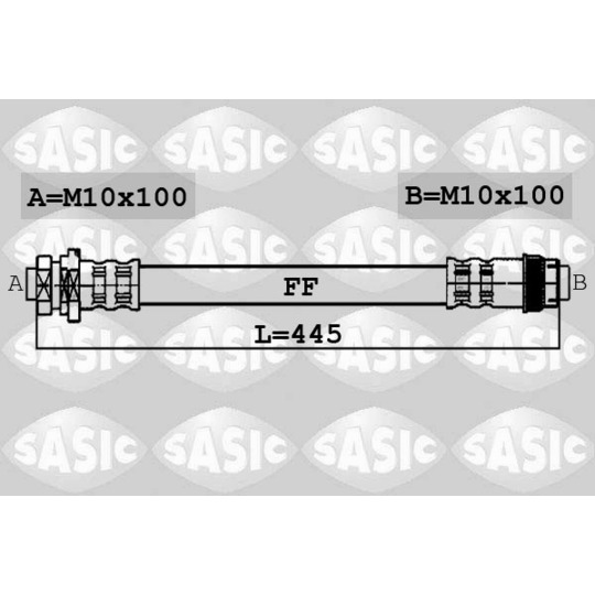 6604038 - Brake Hose 