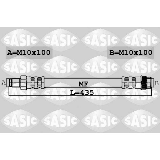 6604035 - Brake Hose 