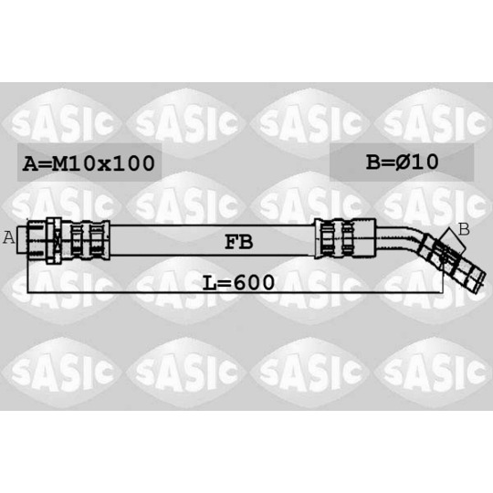 6606093 - Brake Hose 