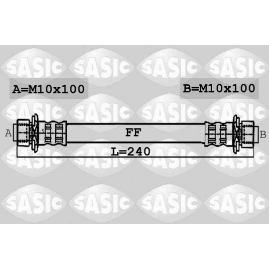 6606119 - Brake Hose 