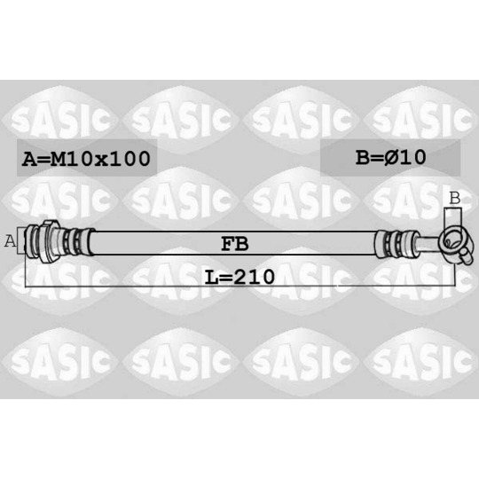 6606161 - Brake Hose 