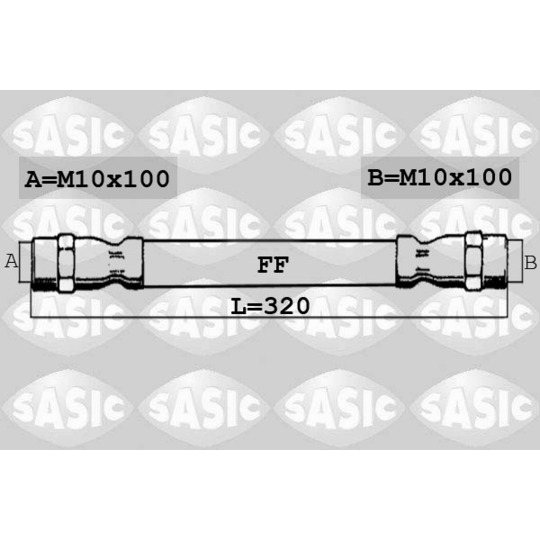 6606180 - Brake Hose 