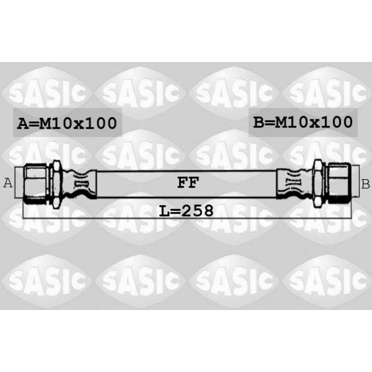 6606204 - Brake Hose 