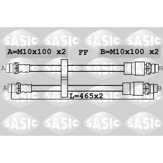 6606249 - Brake Hose 